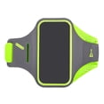 thumbnail image 1 of sweethay Bolsa de teléfono para brazo, resistente al agua, a prueba de sudor, bolsa para brazalete deportivo, soporte de almacenamiento para Teléfono y Comunicación verde fluorescente, 1 of 6