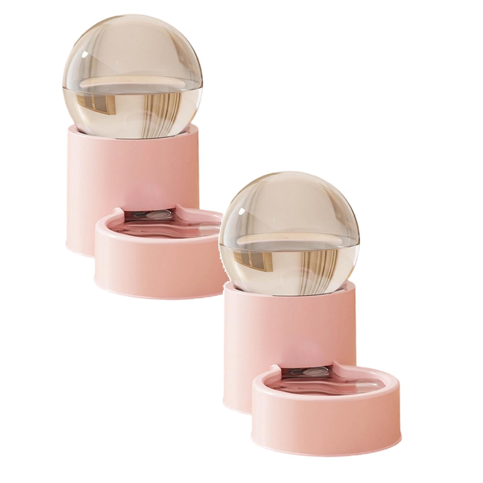 2Pcs Gravity Automatic Cat Feeder Water Dispenser Combo Pet Food Water Station For Cats And Small Puppies 2026