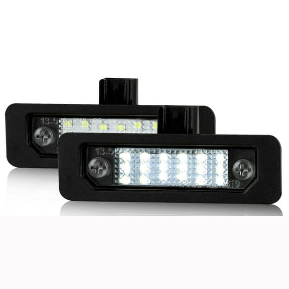 AUXITO LED License Plate Light Exterior Decorative Lights fits ford Fusion, Mustang 2 Piece