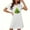 White, variant on Elvqul Graphic Pajamas for Women Plus Size Nightgowns Cute Button up Christmas Juniors Pajamas