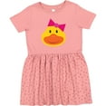 thumbnail image 3 of Inktastic Duck Girls Girls Toddler Dress, 3 of 5