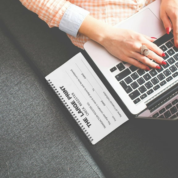 Masteelf Personal Finance Ledger and Budget Organizer Portable Expense Tracker Notebook Planner Book for Household Monthly Budgeting