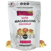 Keto Coconut Macaroons - SE33Healthy Snacks - 1/2 G Net Carb - Gluten Free Snacks - 16 Artisan Macaroons - Keto Snack - Zero Added Sugar - Woman Owned Business