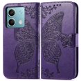 thumbnail image 1 of Gift compatible Xiaomi Redmi Note 13 5G Case Butterfly Pattern Folio PU Leather Stand Phone Cover, 1 of 5