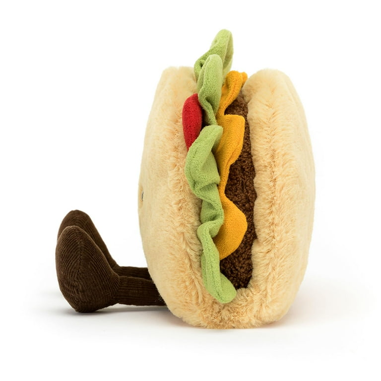 Taco Stuffed Toy, 6.5 inches - Food Plush - Fun Gift Idea