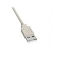 thumbnail image 2 of Cable Leader 15ft USB 2.0 Type A High Speed Extension Cable Male to Female, Ash White, 2 of 5