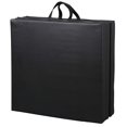 thumbnail image 2 of ZENSTYLE Tri-Fold 6' x 2' x 2" Folding Exercise Gym Floor Mat for Gymnastics, Aerobics, Yoga, Martial Arts w/ Carrying Handles-Black, 2 of 5