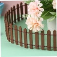 thumbnail image 3 of UPGRATOR 2Pcs Miniature Garden Fence Wood Coffee Landscaping Props For Bonsai Decorations, 3 of 8