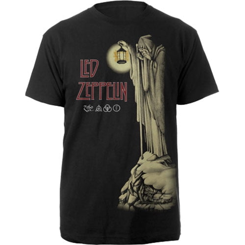 Men's Led Zeppelin Hermit T-shirt Small Black