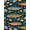 Blue, Pattern 7, variant on ODIKA 4'x6' Machine Washable Non-Slip Area Rug, Rustic Cabin Forest Green High Traffic Rug, Green, 1181219
