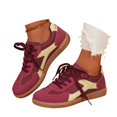 thumbnail image 3 of Women's Casual Shoes Fashion Sneakers Platform On Walking Non Comfortable Athletic Lace Up Sporty Daily Wear Lightweight Designer Footwear, 3 of 9