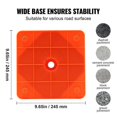 thumbnail image 4 of Safety Cones, 4 Pack 18 Inch Collapsible Traffic Cones, Construction Cones With Reflective Collars, Wide Base And A Stor Walkbee A B, 4 of 4