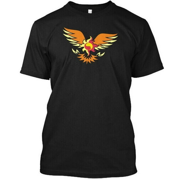 Sunset Shimmer Phoenix Cutie Mark T-Shirt Made in the USA Size S to 5XL