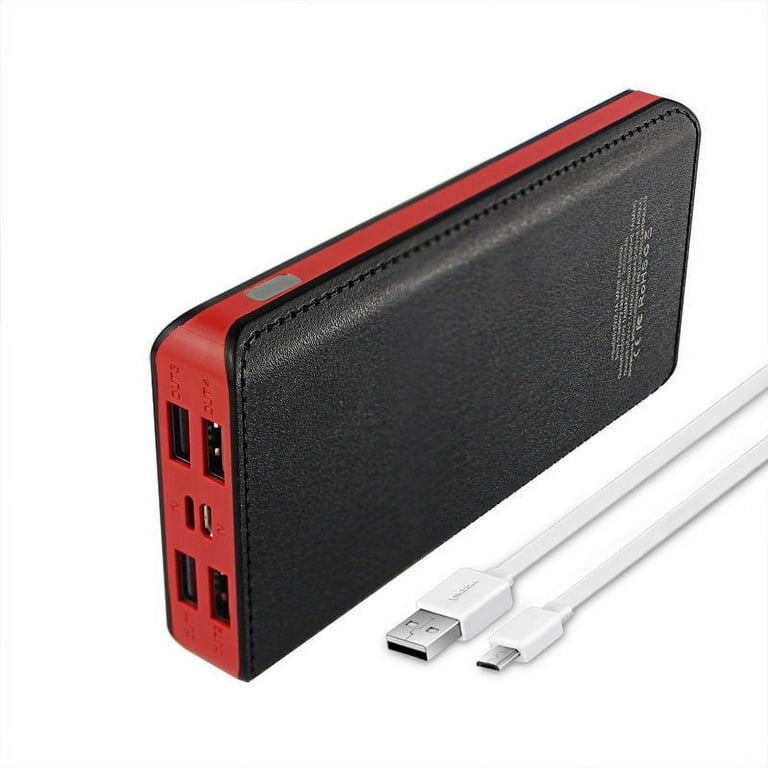 Powernews New USA 500000mAh Portable Power Bank LCD LED 4 USB Battery  Charger for Mobile Phone 
