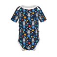 thumbnail image 2 of Balery Space Dog Pattern Baby Climbing Clothes Infant Bodysuit Cute Infant Bodysuit Baby Romper-6 Months, 2 of 7