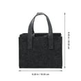 thumbnail image 4 of 2 Pcs Felt Wine Bag Hand Tote for Bottle Reusable Storage Bags Gifts Compartments Carrier, 4 of 6
