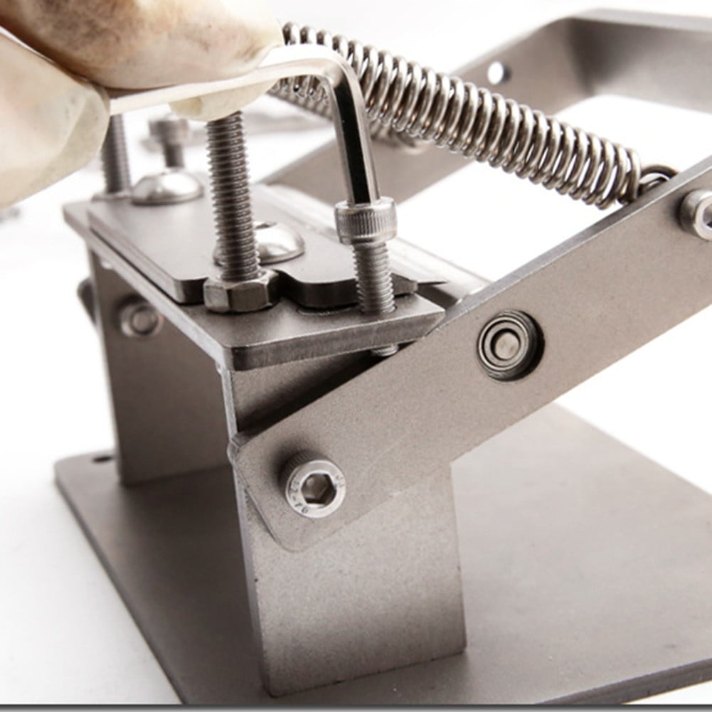 Craft Manual Leather Thinning Machine Durable Stainless Steel Construction