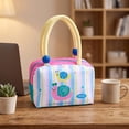 thumbnail image 6 of Dalxymotic Insulated Lunch Bag, Extra-large Insulated Bento Lunch Box, Handheld Meal Carrier with Ice Pack, Reusable Thermal Cooler Tote, for Work, Office, Picnic, Travel, 6 of 6