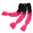 thumbnail image 2 of Ombre Jumbo Braiding Hair Extensions High Temperature Synthetic Ombre Twist Colored Hair, 2 of 6