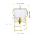 thumbnail image 2 of WHAMVOX Large Capacity Insulated Beverage Dispenser with Spigot, Carafe for Hot and Cold Beverages, 2 of 8