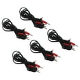 thumbnail image 3 of Electrode Cord, Electrode Wire 4.6ft Portable 4 In 1 Promote Blood Circulation  For Treatment Equipment, 3 of 8