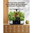 thumbnail image 2 of Aoile 12 Pods Hydroponic Growing System with 30W Grow Light & Timer, Smart Indoor Herb Garden Kit Up to 30", 2 of 8