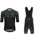 thumbnail image 1 of WILLBEST Conjunto de Ropa Deportiva de Ciclismo de Verano para Hombre y Mujer, de Lana Cálida y Pantalones Cortos con Tirantes, de Manga Media., 1 of 2