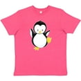 thumbnail image 3 of Inktastic Penguin Youth T-Shirt, 3 of 5