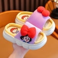 thumbnail image 2 of Ruunjoy nuevas zapatillas de lino sanrio para chico s, zapatilla de invierno sanrio para niña, zapatilla de fondo suave de anime kuromi de princesa kawaii para chico y adulto, 2 of 4