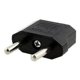 thumbnail image 3 of 5 Pcs US to EU Travel Adapter Plug Converter with AC Charger for Europe Power Outlets, 3 of 5
