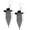 B, variant on Western Cowgirl Enamel Hat Sparkling Rhinestone Fringe Dangle Earrings Prom Country Concerts Rodeo Cowboy Outfits Jewelry Gift for Women