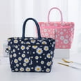 thumbnail image 3 of Injueey Bolsa térmica para almuerzo OxfordCloth, lista para picnic, cálida y fría con estilo, gran capacidad integrada para más Mostrada Como se muestra Margarita, 3 of 6