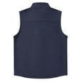 thumbnail image 6 of Youthup Men's Sporty Solid Color Vest, Water-Resistant Warm Windproof Fall Winter Vest for Hiking Camping Travel, 6 of 8
