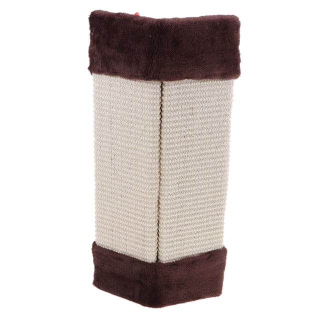 Gato Esquina Colgante Sisal Poste Rascador Rascador Actid para Mass - Café Sunnimix Poste rascador de gato de sisal