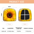 thumbnail image 3 of Sunflower Seat Covers for Dining Room Chairs Set Of 4,Stretch Printed Washable Chair Seat Cover with Elastic Ties and Button,Removable Waterproof Couch Cushion Covers, 3 of 6