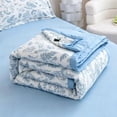 thumbnail image 5 of AZXY Summer Quilt, Twin Size Cool Feeling Air Conditioning Quilt, 59.06x78.74 in Lightweight Thin Quilted Bedspread Coverlet, Washable Breathable Cooling Blanket for Hot Sleepers Sofa Nap, 5 of 7
