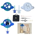 thumbnail image 3 of Easy Release Pendulums Clock Silicone Mold Epoxy Resin Craft Mould Home Decoration Mold Jewelry Making Accessories, 3 of 8