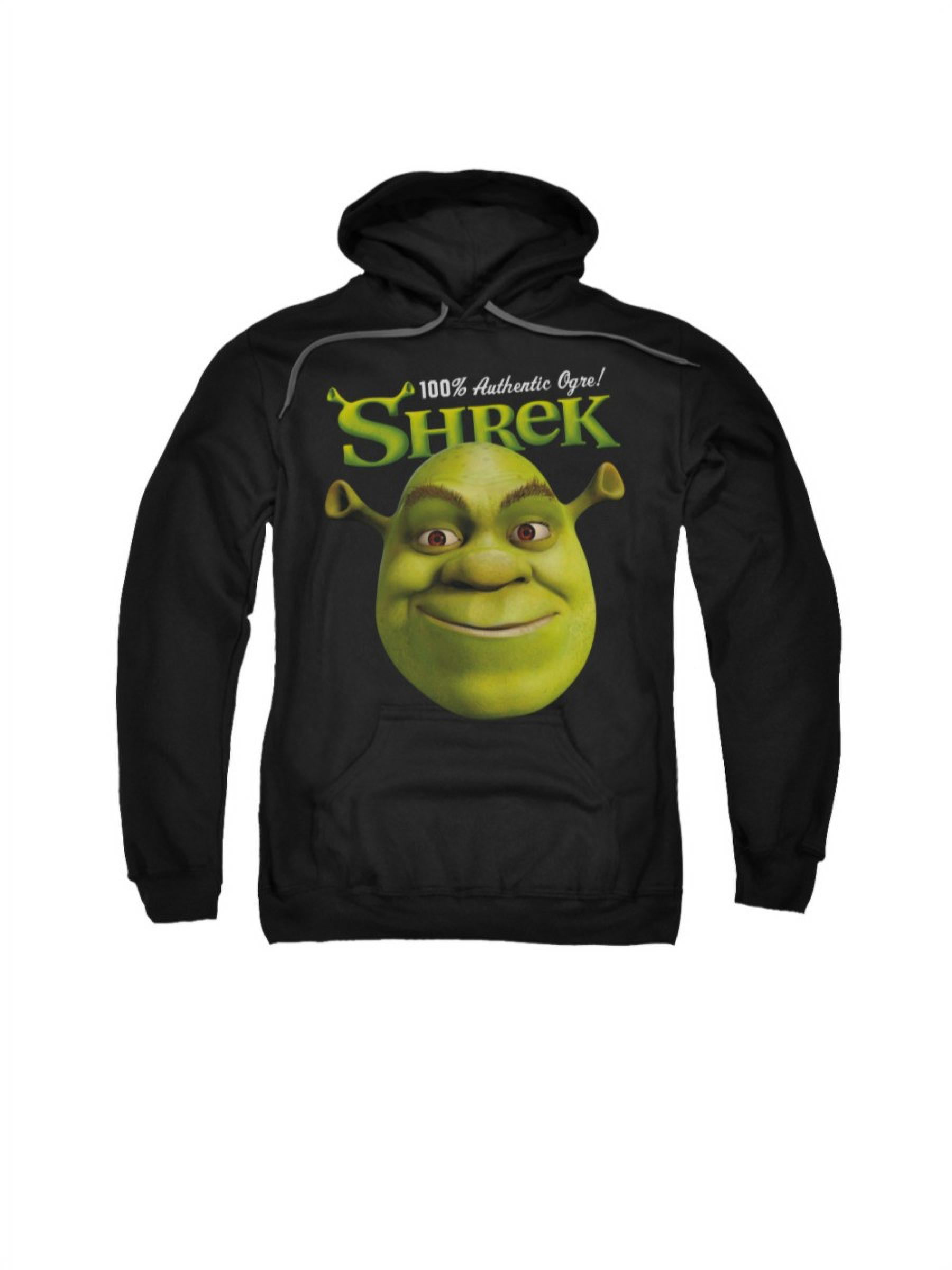 Shrek Animated Children's Comedy Movie Authentic Ogre Adult Pull-Over  Hoodie 