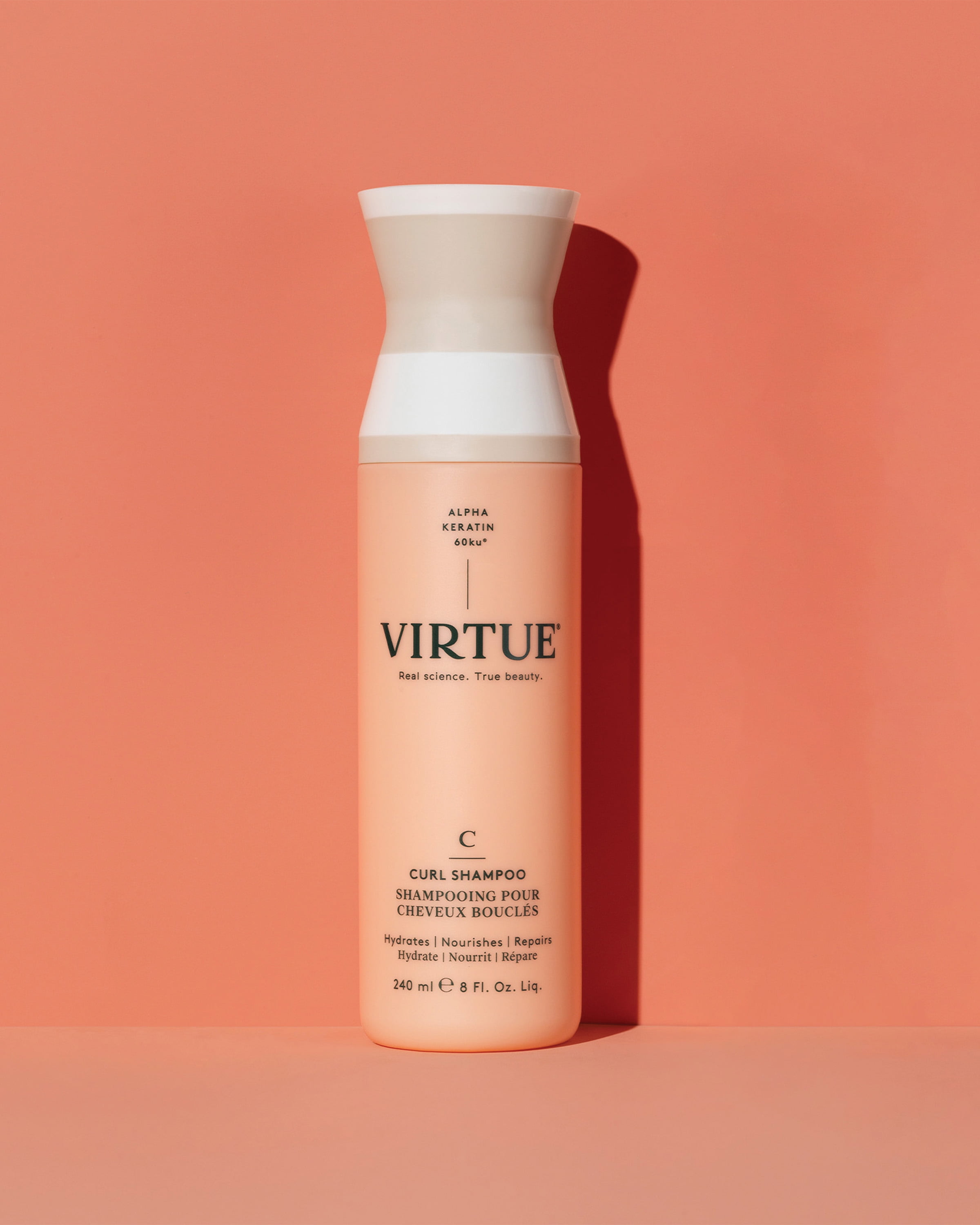 Virtue Curl Hair Care Shampoo, 8oz