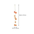 thumbnail image 2 of 2pcs Simulated Persimmon Fruit Pendants Fall Pendants Home Hanging Decorations, 2 of 8