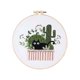 thumbnail image 1 of Kit de Bordado de Gato para Principiantes Kit de Bordado a Mano Floral Botánico Moderno con Patrones, 1 of 2