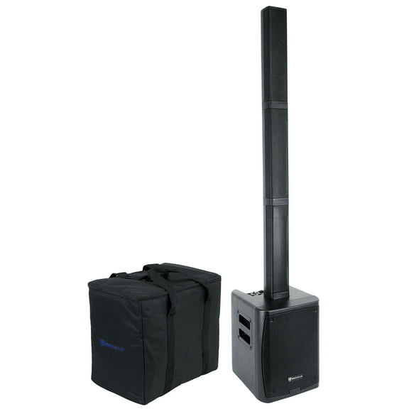 Rockville TITAN PORTABLE ARRAY Battery Powered PA DJ Speaker System w/Subwoofer