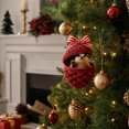 thumbnail image 4 of IPEWLEX Crochet Pinecone Christmas Ornament with Cute Forest Animal – Handmade Knitted Hanging Decor, 4 of 7