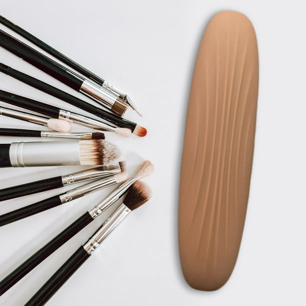 Estuche para brochas de maquillaje, neceser de silicona para - Main Image