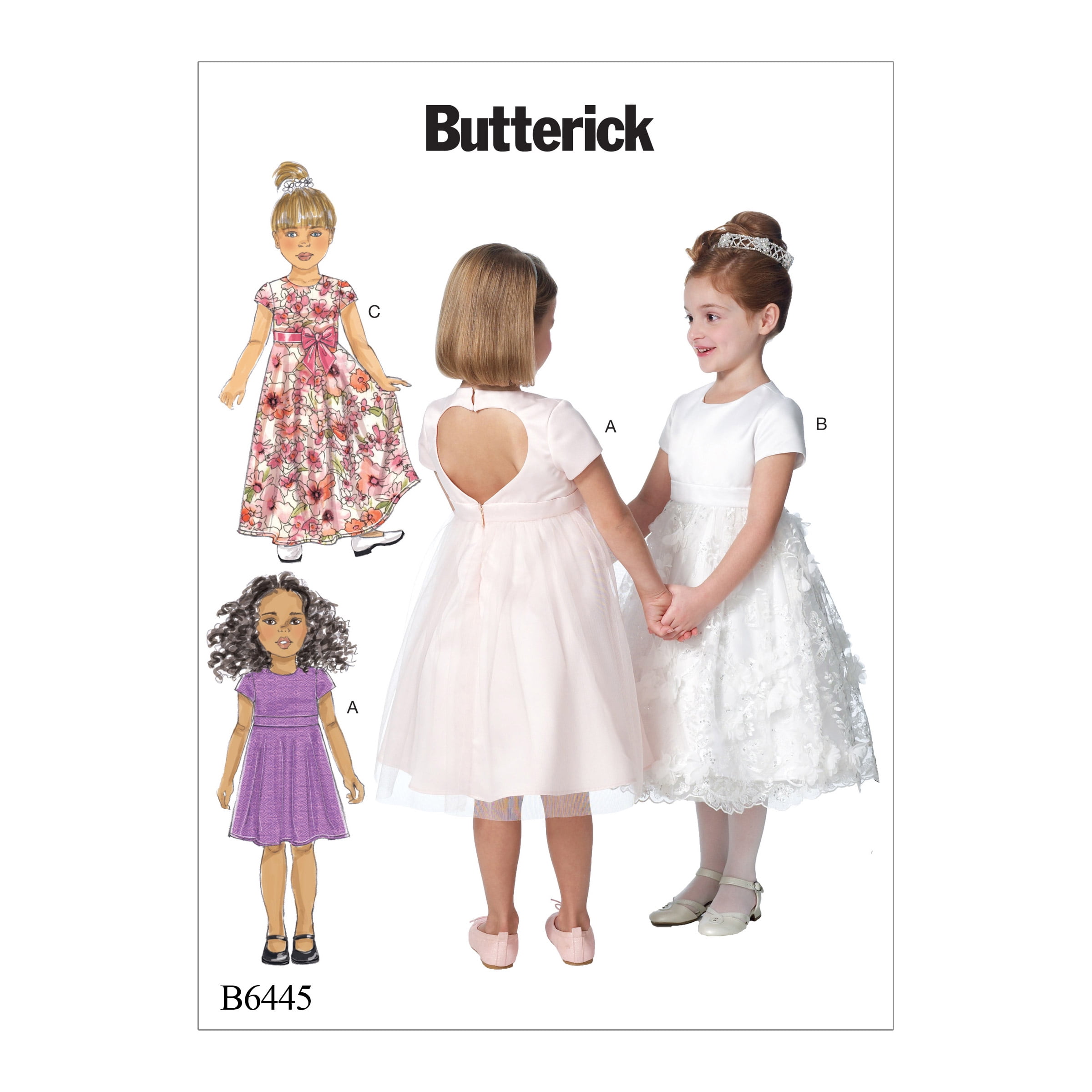Butterick Pattern Children's/Girls' Dress2345