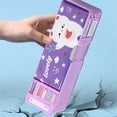 thumbnail image 4 of Pop-up Pencil Case For Kids, Multifunctional Stationery Organizer Case With Calculator, And Pencil, Cute Kid Stuff, 4 of 5
