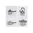 thumbnail image 4 of Bateria De Cocina Cacerolas Y Sarten 21 Pzs Acero Inoxidable PLATA, 4 of 4