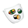 thumbnail image 1 of pitrice en Cuir Centre de Golf Arbre Putter Couverture Club de Golf Couvre-Chef Protecteur, 1 of 5