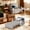 Stone Gray, variant on 42.5" 3 in 1 Pull Out Sofa Bed, Single Size Convertible Sleeper Loveseat with Storage, Trundle & 2 Pillows, for Living Room/Dorm/Bedroom/Office/RV (Charcoal Gray)