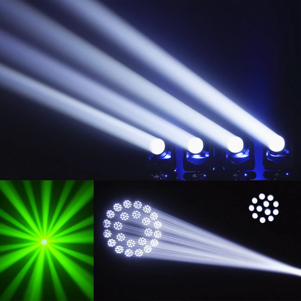 Visual Show  Professional 200W LED Beam Moving Stage Light  with Stirp Wash Led Gobo for Club Party